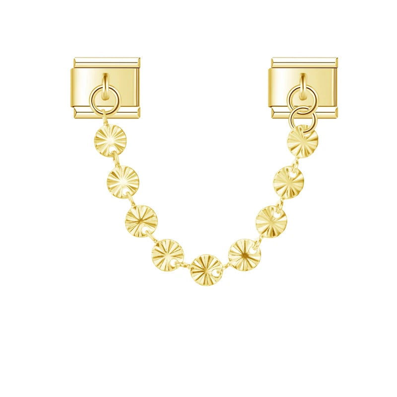 Charm Doble Dorado