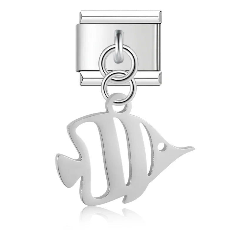 Charm Pez Colgante