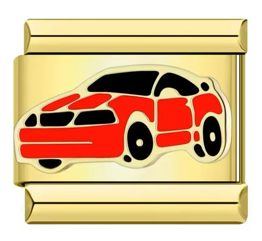 Charm Dorado Carro