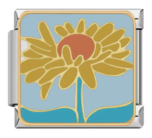 Charm flor amarilla