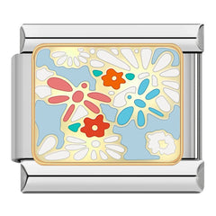 Charm Flores Azu