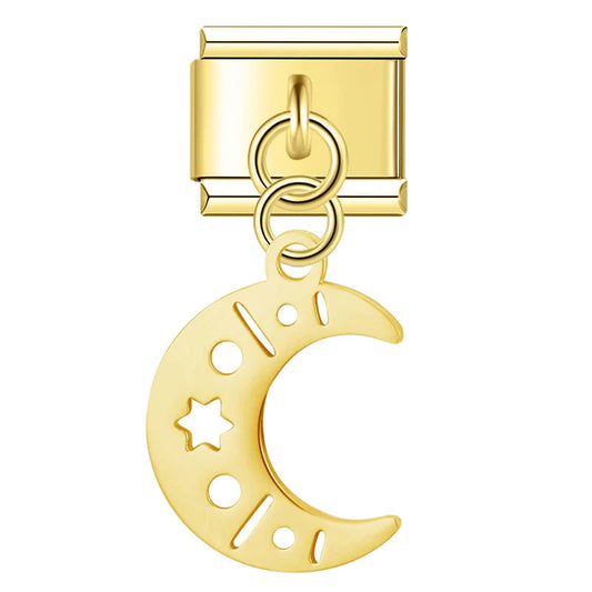 Charm Dorado Luna