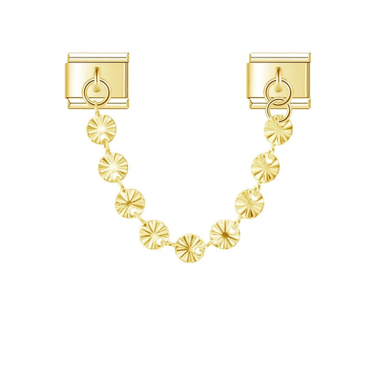 Charm Doble Dorado
