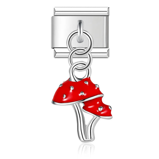 Charm Hongos Colgante